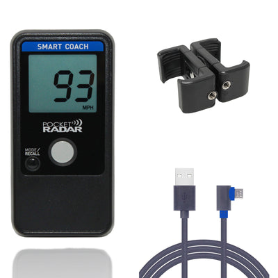 Smart Coach Radar™ Bundle with Universal Mount and Right Angle USB Cable